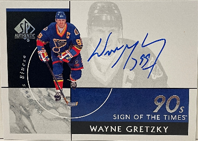 Sign of the Times Decades 90s Wayne Gretzky Sign of the Times Decades 90s Wayne Gretzky
