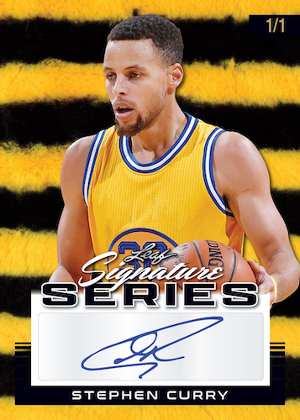 Base Auto Bumble Bee Stephen Curry MOCK UP