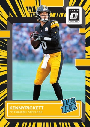 Base Rated Rookie Electricity Kenny Pickett MOCK UP