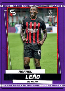 Base Ultra Rare Purple Image Variation Rafael Leao MOCK UP