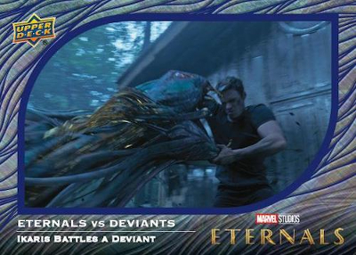 Eternals vs Deviants Ikaris Battles a Deviant MOCK UP Eternals vs Deviants Ikaris Battles a Deviant MOCK UP
