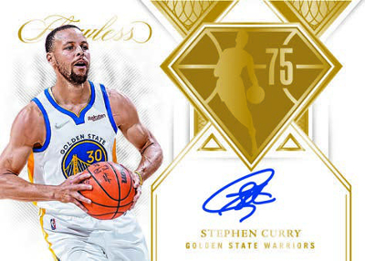 Flawless 75th Team Auto Gold Stephen Curry MOCK UP