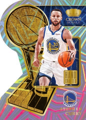 Hand Crafted Gold Die-Cut Stephen Curry MOCK UP