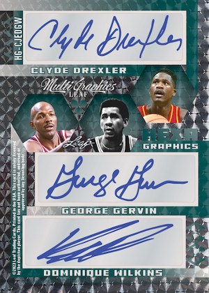 HexaGraphics Auto Green Wave Back Clyde Drexler, George Gervin, Dominique Wilkins MOCK UP HexaGraphics Auto Green Wave Back Clyde Drexler, George Gervin, Dominique Wilkins MOCK UP