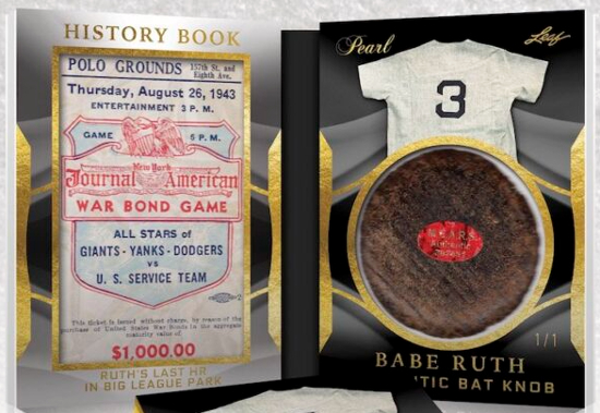 History Book Babe Ruth MOCK UP