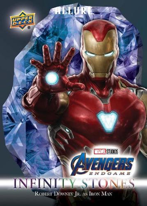Infinity Stones Robert Downey Jr as Iron Man MOCK UP