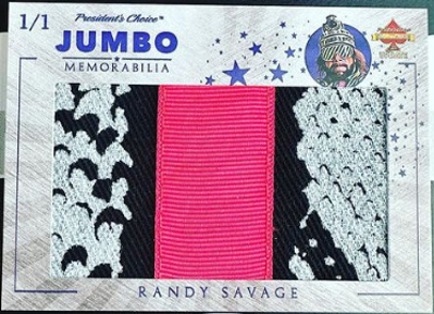 Jumbo Memorabilia Randy Savage