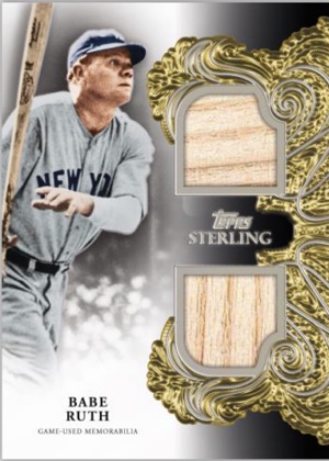 Legendary Relics Babe Ruth MOCK UP