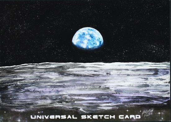 10x14 Universal Sketch Achievements Mick and Matt Glebe