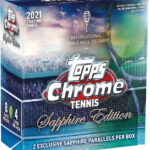 2021 Topps Chrome Tennis Sapphire Edition