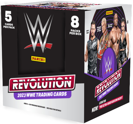 2023 Panini Revolution WWE Wrestling Card Checklist