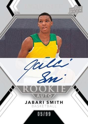 Exquisite Collection Rookie Auto Jabari Smith MOCK UP Exquisite Collection Rookie Auto Jabari Smith MOCK UP