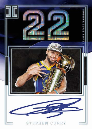 Impeccable Championship Signatures Stephen Curry MOCK UP