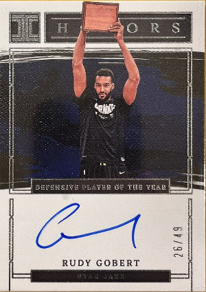 Impeccable Honors Signatures Rudy Gobert