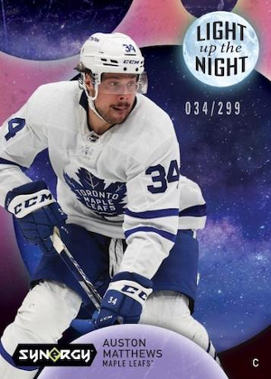 Light Up the Night Pink Auston Matthews MOCK UP