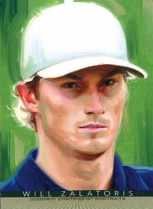 Portraits Original Art Sketch Will Zalatoris MOCK UP Portraits Original Art Sketch Will Zalatoris MOCK UP