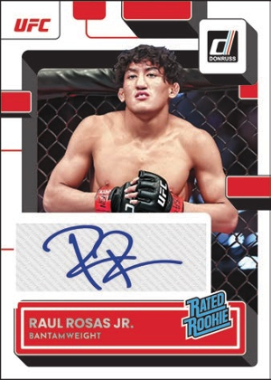 Rated Rookie Signatures Raul Rosas Jr MOCK UP