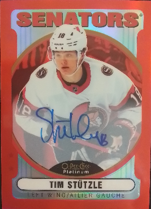 Retro Rainbow Red Auto Tim Stutzle