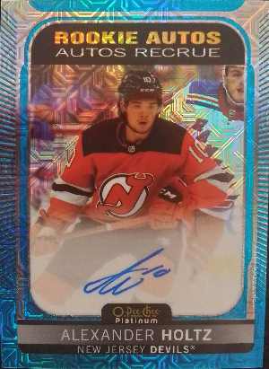 Rookie Auto Blue Traxx Alexander Holtz