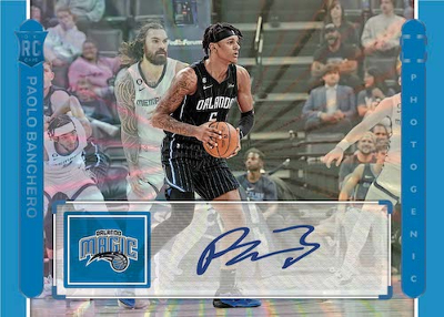 Rookie Auto Paolo Banchero MOCK UP