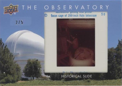 The Observatory Slide Relics Astronomer Getting into Prime Focus Cage