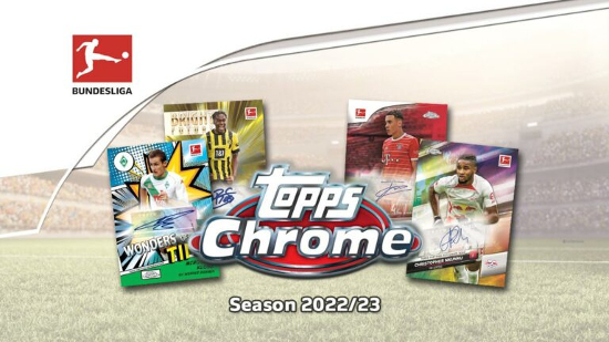 2022-23 Topps Chrome Bundesliga Soccer