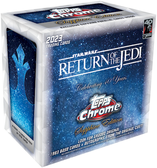 2023 Topps Chrome Sapphire Star Wars Return of the Jedi