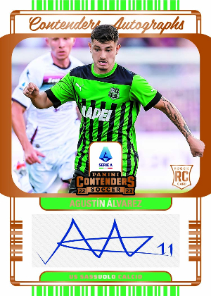 Contenders Auto Serie A Agustin Alvarez MOCK UP Contenders Auto Serie A Agustin Alvarez MOCK UP