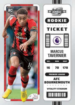 Contenders Optic Rookie Ticket Premier League Marcus Tavernier MOCK UP Contenders Optic Rookie Ticket Premier League Marcus Tavernier MOCK UP