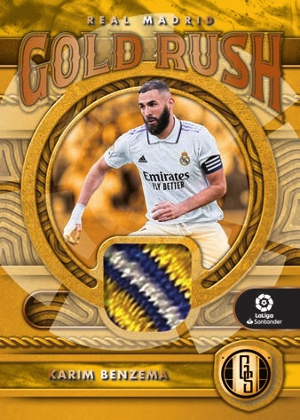 Gold Standard Gold Rush La Liga Karim Benzema MOCK UP