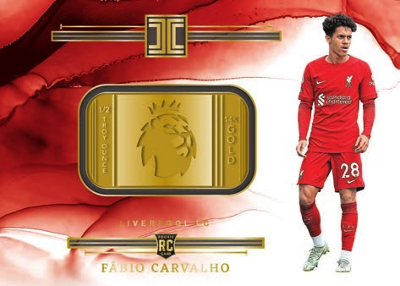 Premier League Logo Gold Fabio Carvalho MOCK UP