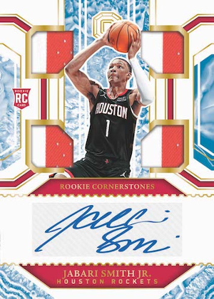 Rookie Cornerstones Rookie Auto Patch Quad Jabari Smith Jr MOCK UP Rookie Cornerstones Rookie Auto Patch Quad Jabari Smith Jr MOCK UP