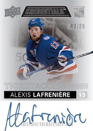 Ticket Access Acetate Auto Alexis Lafreniere MOCK UP Ticket Access Acetate Auto Alexis Lafreniere MOCK UP