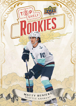 Top Shelf NHL Rookies Matty Beniers MOCK UP