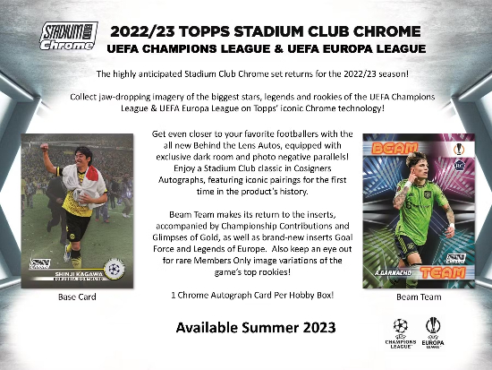 2022-23 Topps Stadium Club Chrome UEFA