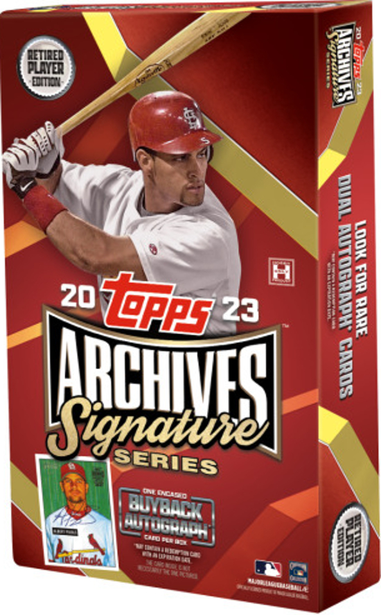 2023 Topps Archives Signature Series Retired Player Edition