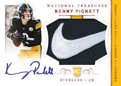 Crossover Rookie Patch Auto Brand Logo Kenny Pickett MOCK UP Crossover Rookie Patch Auto Brand Logo Kenny Pickett MOCK UP