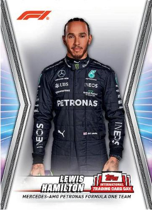 Formula 1 Lewis Hamilton MOCK UP