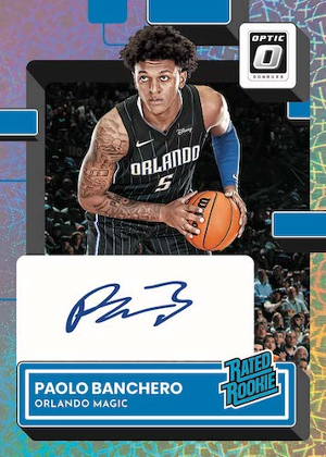 Rated Rookie Signatures Paolo Banchero MOCK UP