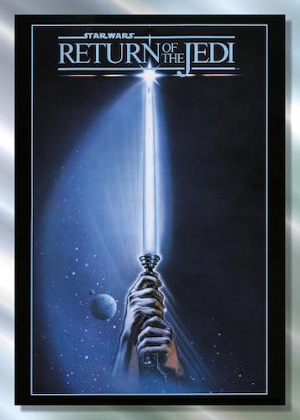 Return of the Jedi Poster 40th Anniversary Poster Tribute MOCK UP
