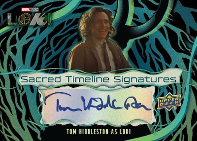 Sacred Timeline Signatures Tom Hiddleston as Loki MOCK UP