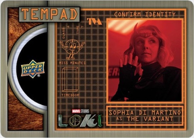 Tempad Metal Sophia Di Martino as The Variant MOCK UP