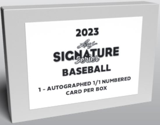 2023 Leaf Signature Series Baseball