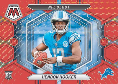 Base NFL Debut Red Hendon Hooker MOCK UP