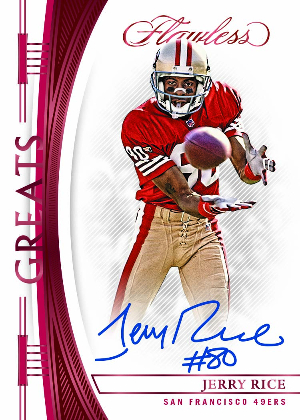 Greats Auto Ruby Jerry Rice MOCK UP