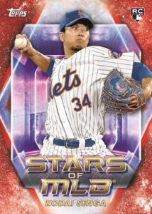 Stars of MLB Red Kodai Senga MOCK UP