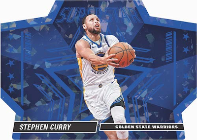 Superstars Blue Cracked Ice Stephen Curry MOCK UP
