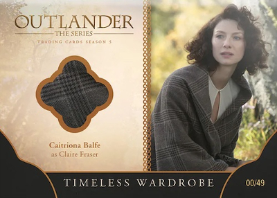 Timeless Wardrobe Relic Caitríona Balfe as Claire Fraser MOCK UP
