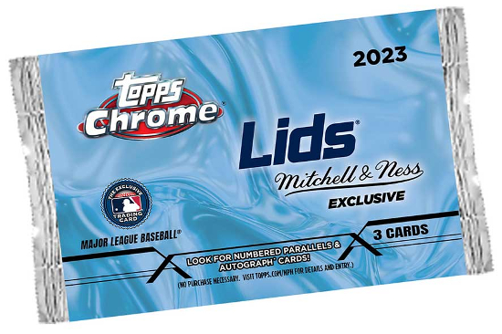 2023 Topps Chrome Lids Baseball Pack