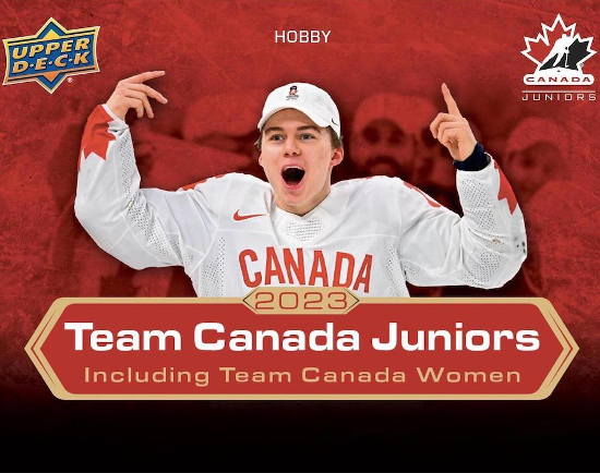 2023 Upper Deck Team Canada Juniors Hockey